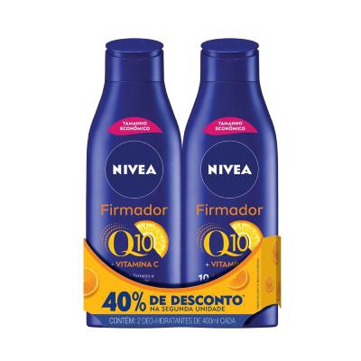 Kit Hidratante Corporal Nivea Q10 Vitamina C 2 Unidades 40% Desconto
